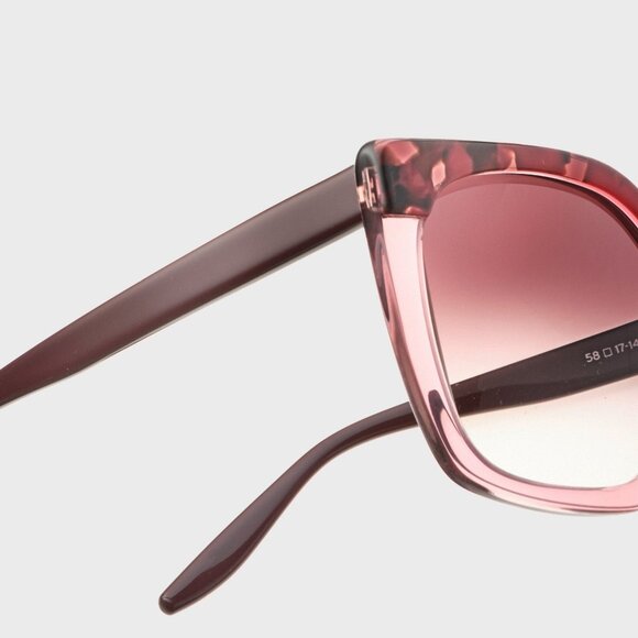 New BARTON PERREIRA Vanity Red Square BP0239/S 2QW Sunglasses Women - Picture 4 of 6